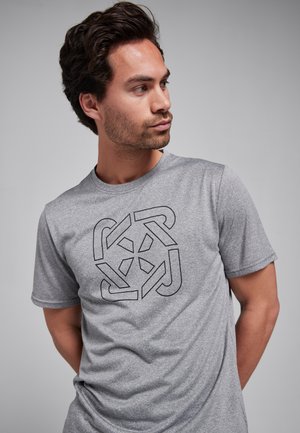 DRY-COOL  - T-shirt print - grey