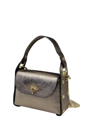 DrachenLeder Sac à main - bronze metallic braun