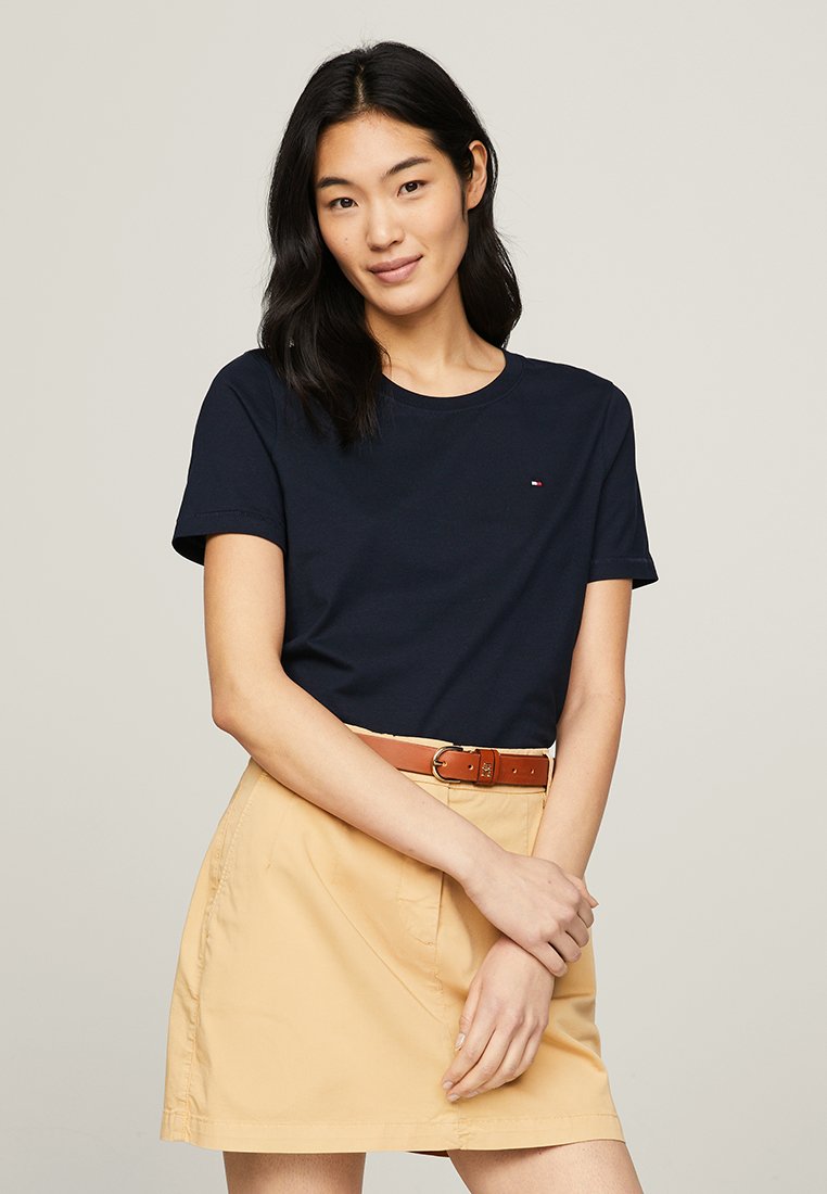 Tommy Hilfiger T-shirt basic donkerblauw