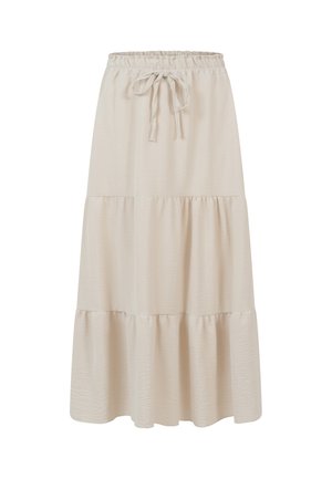 Cloud 5ive, TIERED SKIRT - sukňa v tvare A - beige