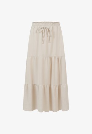 Cloud 5ive, TIERED SKIRT - sukňa v tvare A - beige