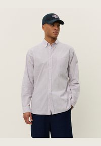 Les Deux - KENT STRIPE - Hemd - peach whip Thumbnail-Bild 1
