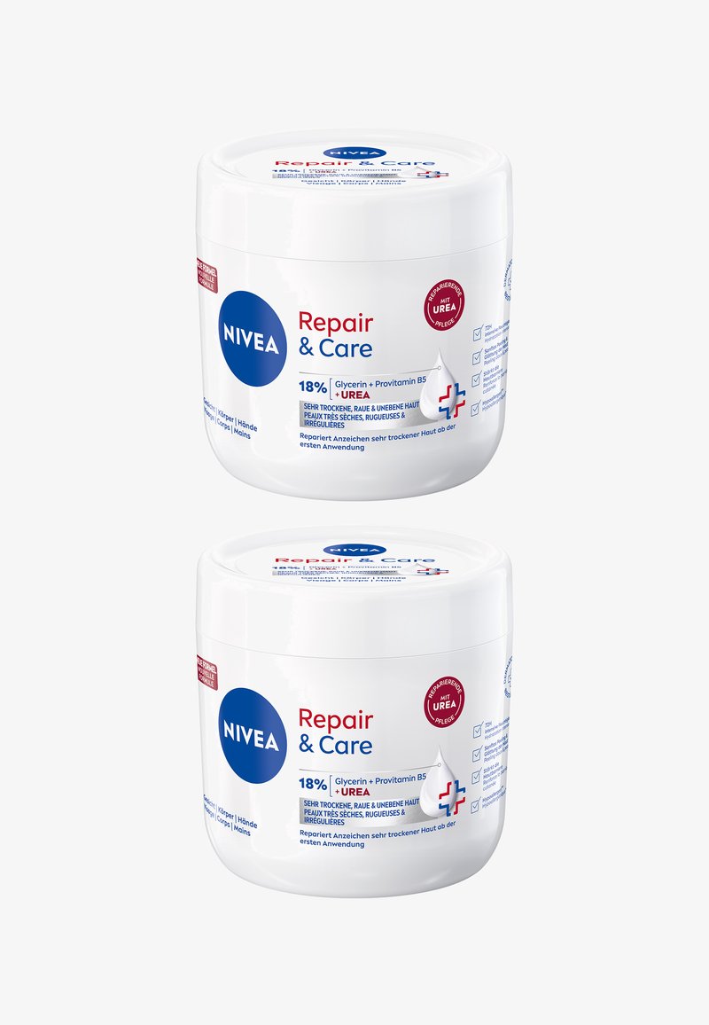 NIVEA 2ER SET REPAIR & CARE CREME GLYCERIN + UREA 2 X 400 ML - Moisturiser
