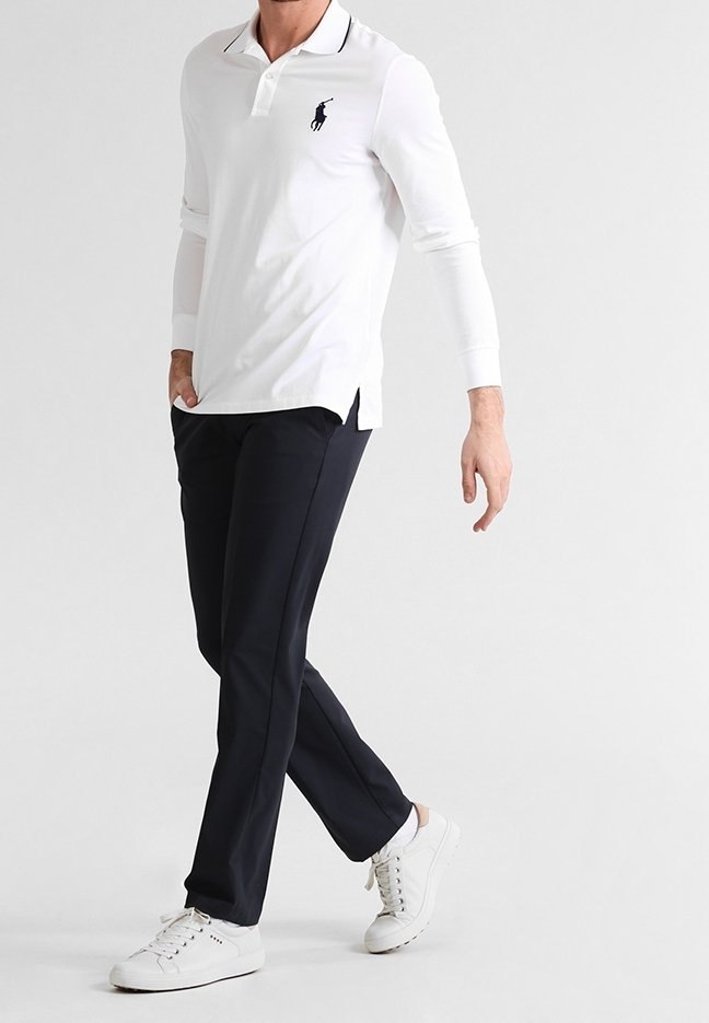 BOSS ATHLEISURE Tygbyxor - dark blue