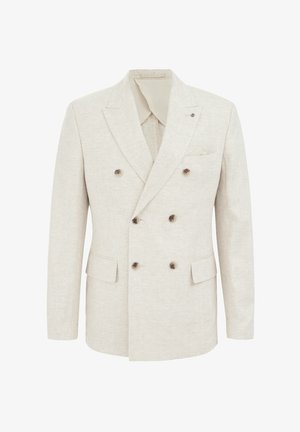 WE Fashion DOUBLE BREASTED - Bleizers - beige