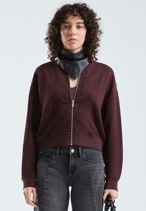 Strickjacke - lila