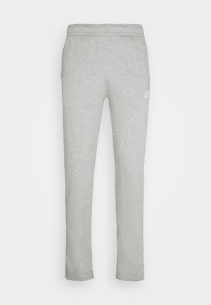Nike Sportswear CLUB PANT - Tracksuit bottoms - grey heather/matte silver/white