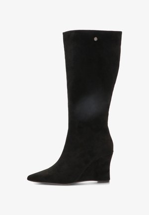 Buonarotti, BUONAROTTI - Botas de cuña - black