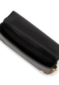 KARL LAGERFELD POUCH SIGNATURE  - Taška s příčným popruhem - black gold