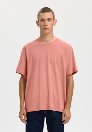 SLHASPEN O-NECK TEE NOOS - T-shirt basique - rose dawn