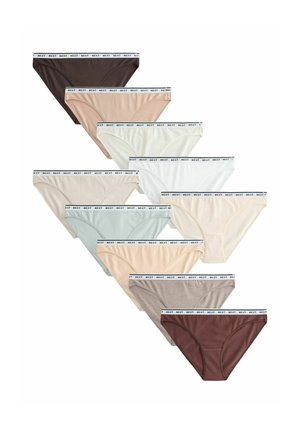 Next, REGULAR FIT - LOGO KNICKERS 10 PACK . - Chilot - neutral
