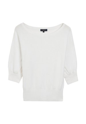 Caroll, CAROLL CAROLL FRENCH BRAND FASHION ELEGANT MODERN OVERSIZE-PULLOVER JOAN - Maglione - blanc
