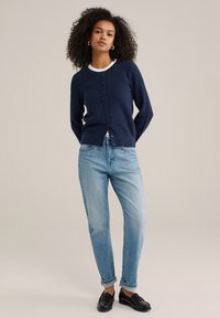 WE Fashion Kardigan - dark blue