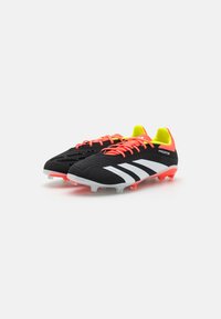 adidas Performance PREDATOR ELITE  - Chaussures de football pour terrain sec - core black/cloud white/solar red