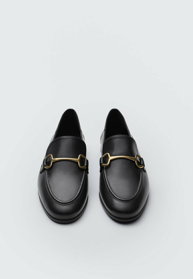 Massimo Dutti Instappers - black/zwart - Zalando.be