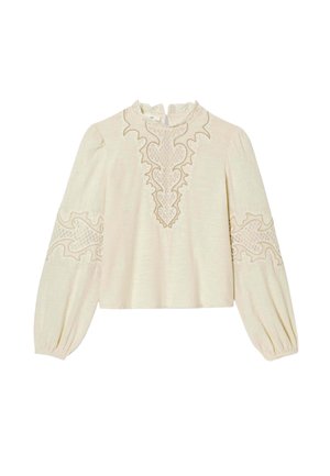 ROMANTIQUE BRODÉE - Blouse - ecru