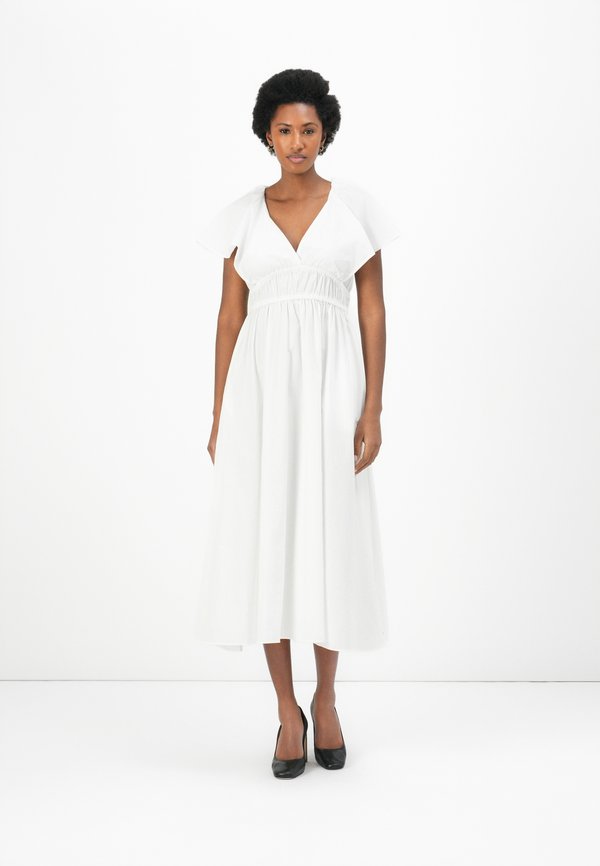 FRILLED SLEEVE MIDI DRESS - Freizeitkleid