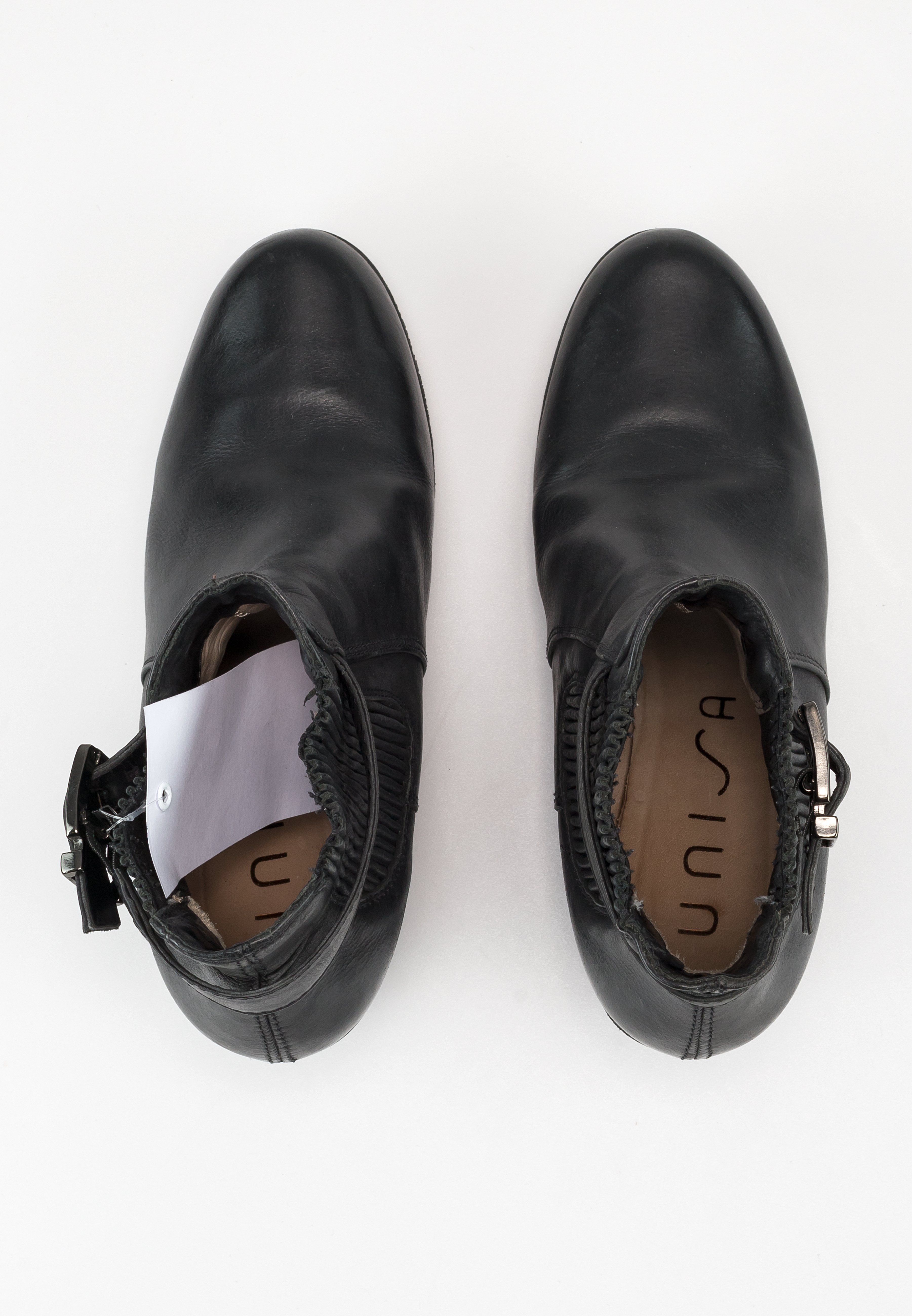 Taupe UNISA Enkellaarsjes JUALO | Omoda