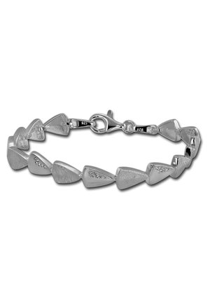 Armband - silberfarben/weiß