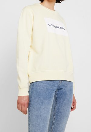 Sweatshirt - light yellow