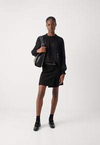 Morgan JILLY - Jupe portefeuille - noir