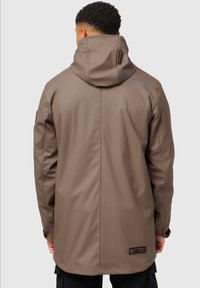 STONE HARBOUR TAMIO - Regnjakke / vandafvisende jakker - dark taupe