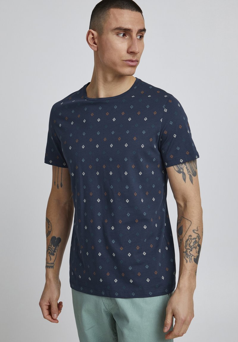 Blend - T-shirt con stampa - blue, Ingrandire