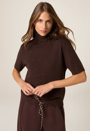 DOLCEVITA MANICHE CORTE - T-shirt print - marrone