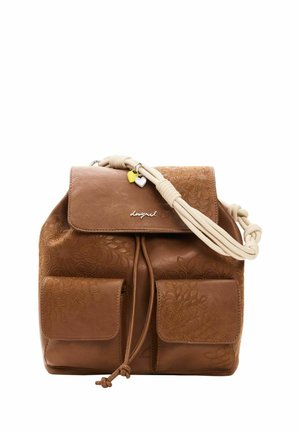 SMALL EMBROIDERED  - Rygsække - brown