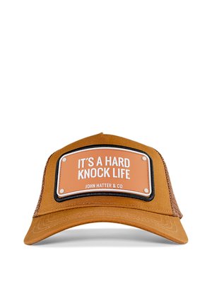 IT´S A HARD KNOCK LIFE - Cap - brown