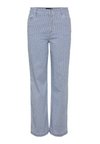 PCBILLO WIDE  - Széles szárú - light blue denim/cloud dancer