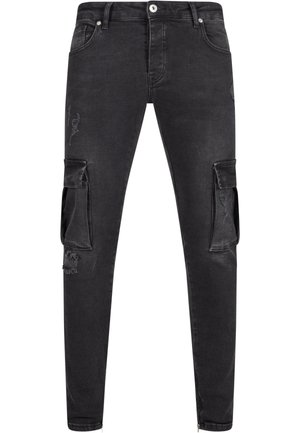 2Y Premium, Jeans Slim Fit - black