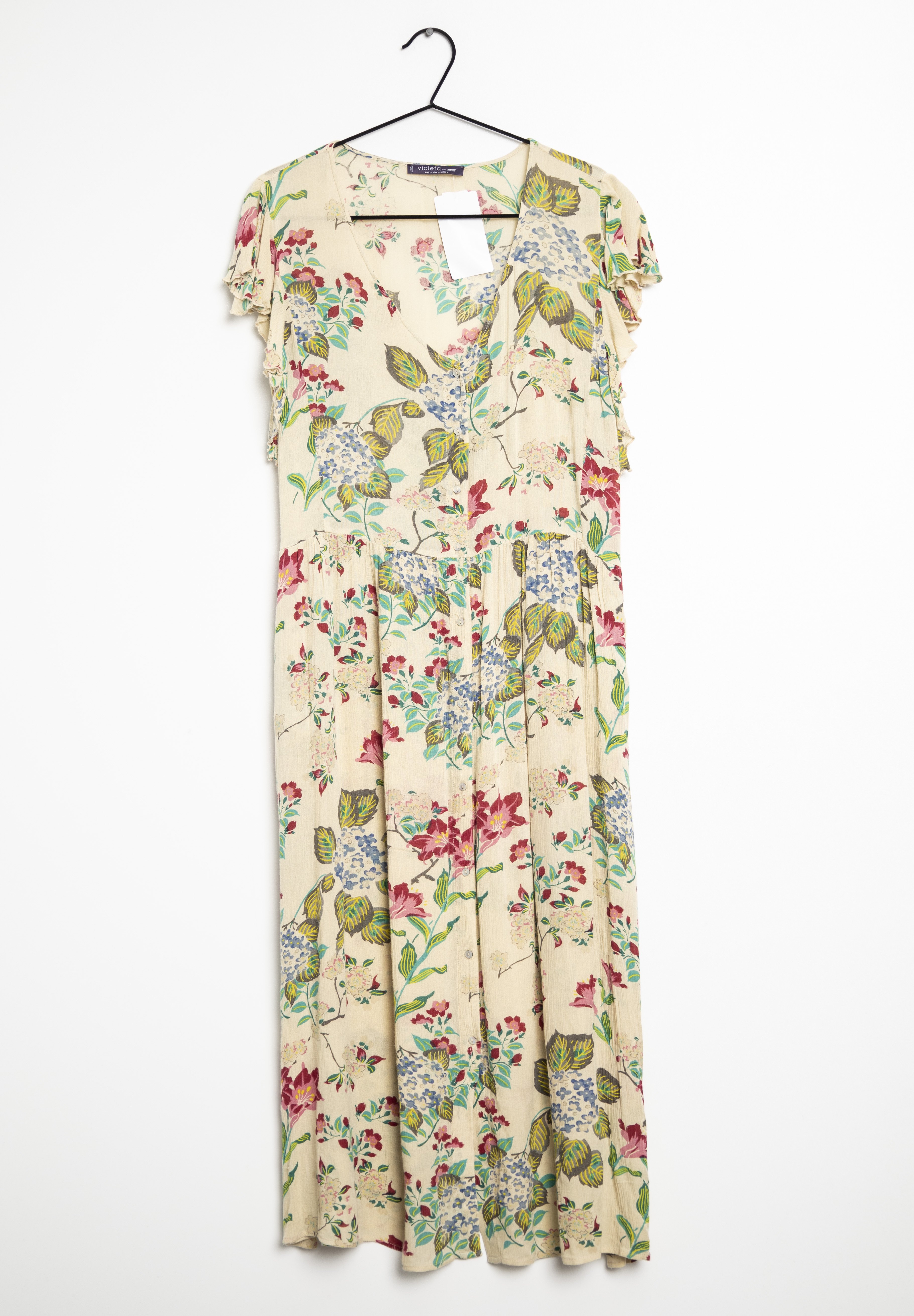 Violeta by Mango Jurk - beige - (Pre-owned) - Zalando.nl