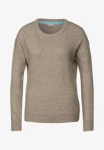 Trui-mouwloos voor dames in Beige Trui-mouwloos voor dames in Beige