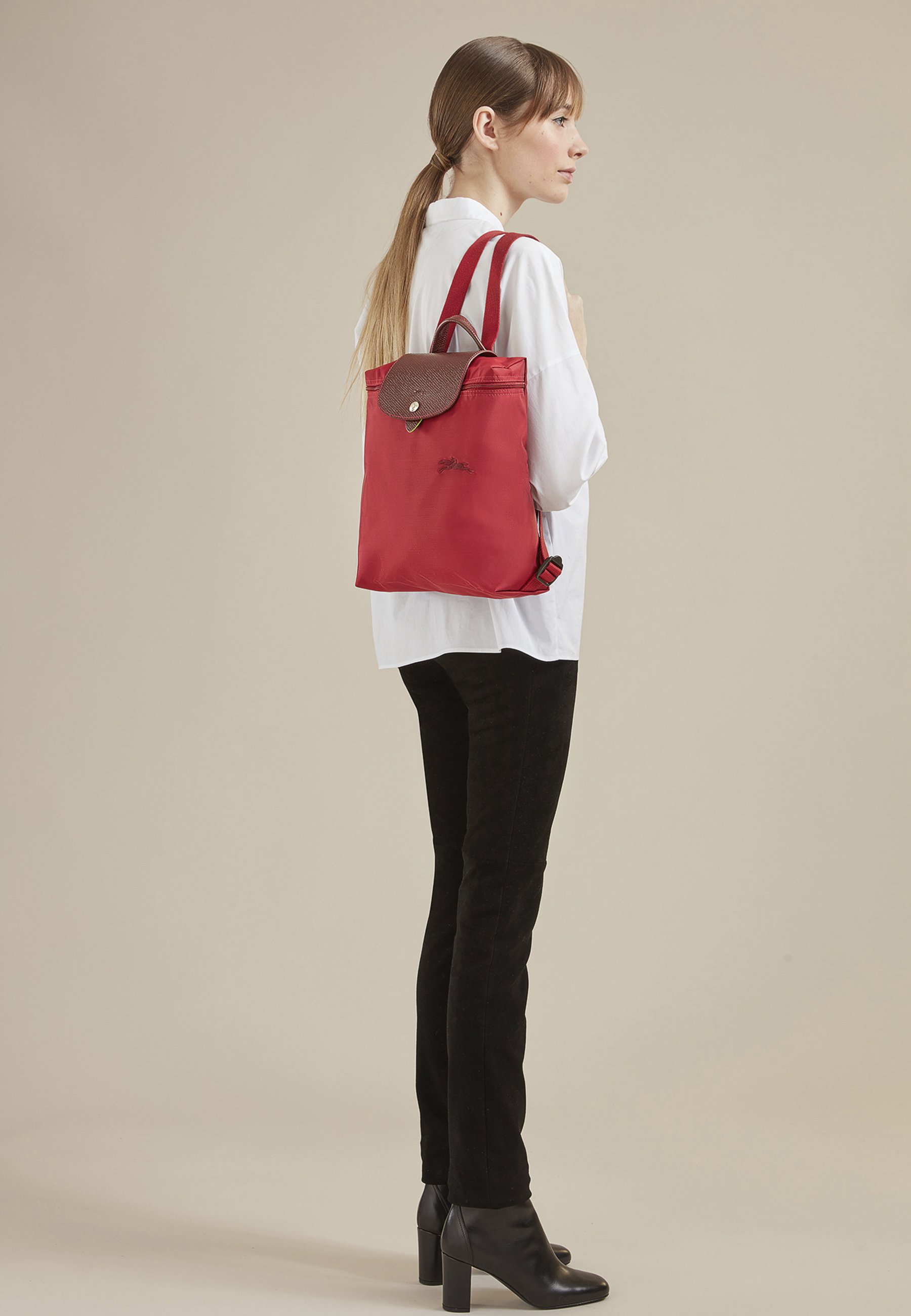 longchamp rucksack rot