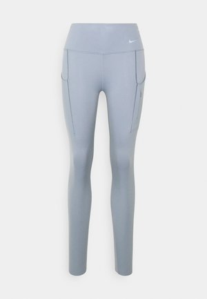 Nike Performance W NK DF GO MR 7/8 TGHT - Tajice - ashen slate