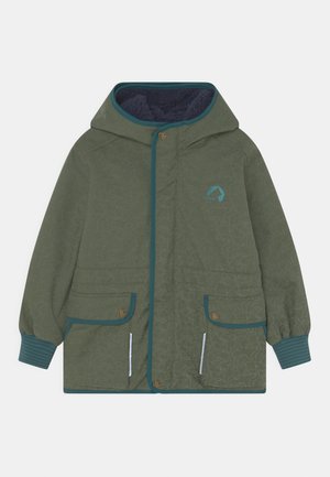 KAMU ICE UNISEX - Chaqueta outdoor - bronze green/deep teal