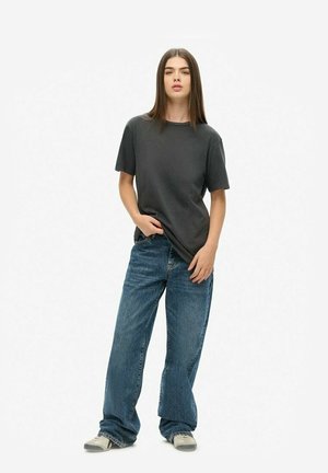 Superdry & Co CLASSIC ESSENTIAL - Camiseta básica - washed jet black