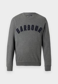 PREP LOGO CREW NECK - Bluză de molton - mid grey