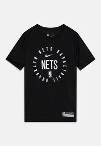 Nike Performance NBA BROOKLYN NETS LEGEND PRACTICE TEE UNISEX - Article de supporter d'équipe de club - black
