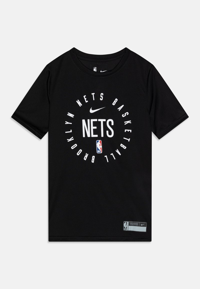 Nike Performance NBA BROOKLYN NETS LEGEND PRACTICE TEE UNISEX - Echipament cluburi fotbal - black