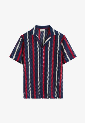 FRILIVIN, CHEMISE À MANCHES COURTES - Chemise - bleu marine