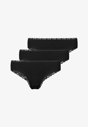 3PACK - Slip - schwarz