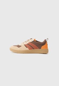 Palladium PALLACUP FLAME LTH - Sneakers laag - cream/sand leopard