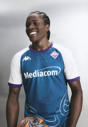 Kappa Gara Equipación de clubes - turquoise crystal/white whisper/violet indigo