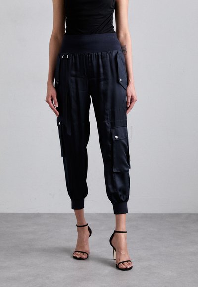 Cinq à Sept HARMONY PANT - Pantalon cargo - navy