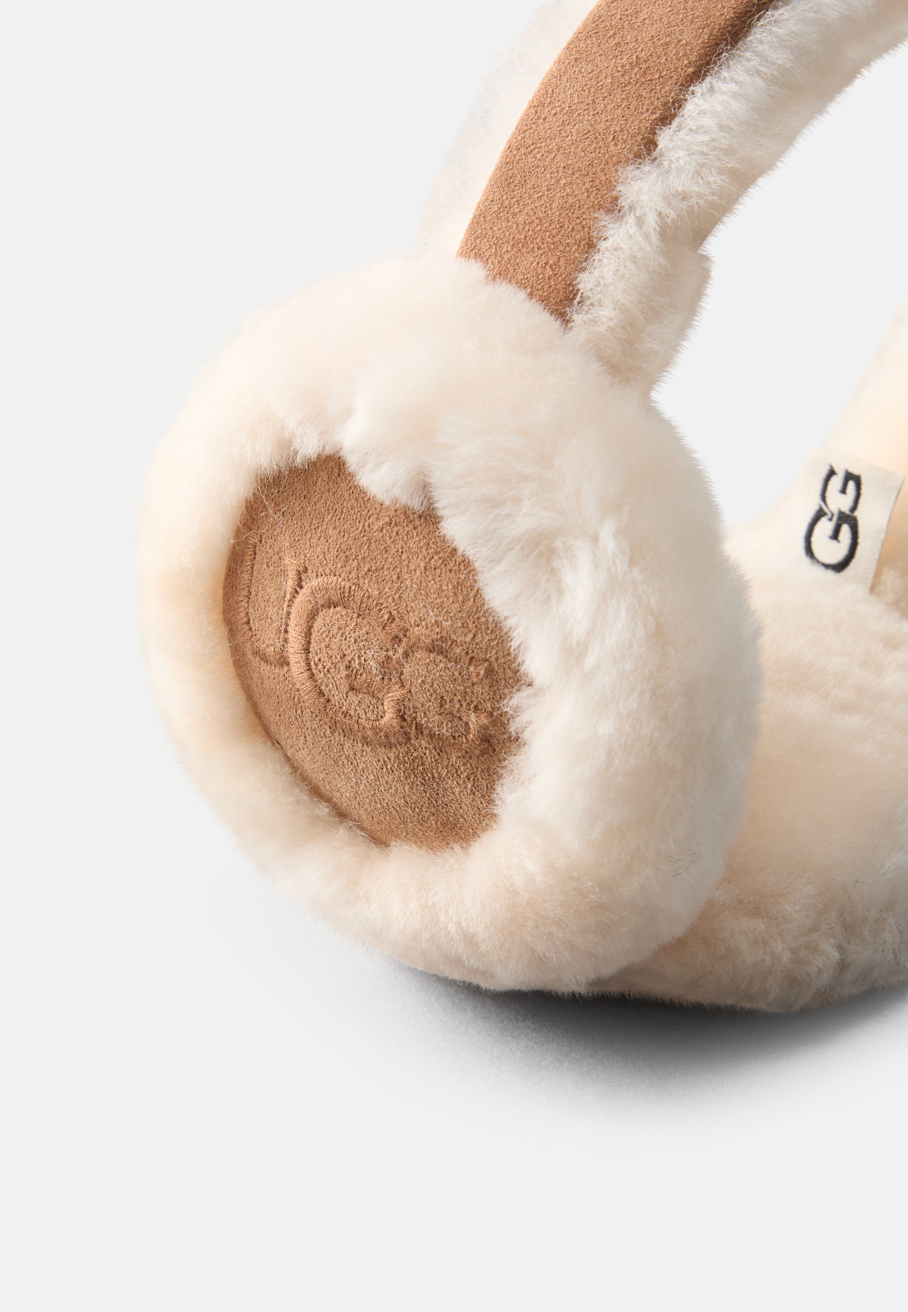 UGG EMBROIDERED LOGO EARMUFF UNISEX - Ear warmers - chestnut