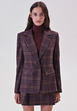 CHECK - Blazer - red