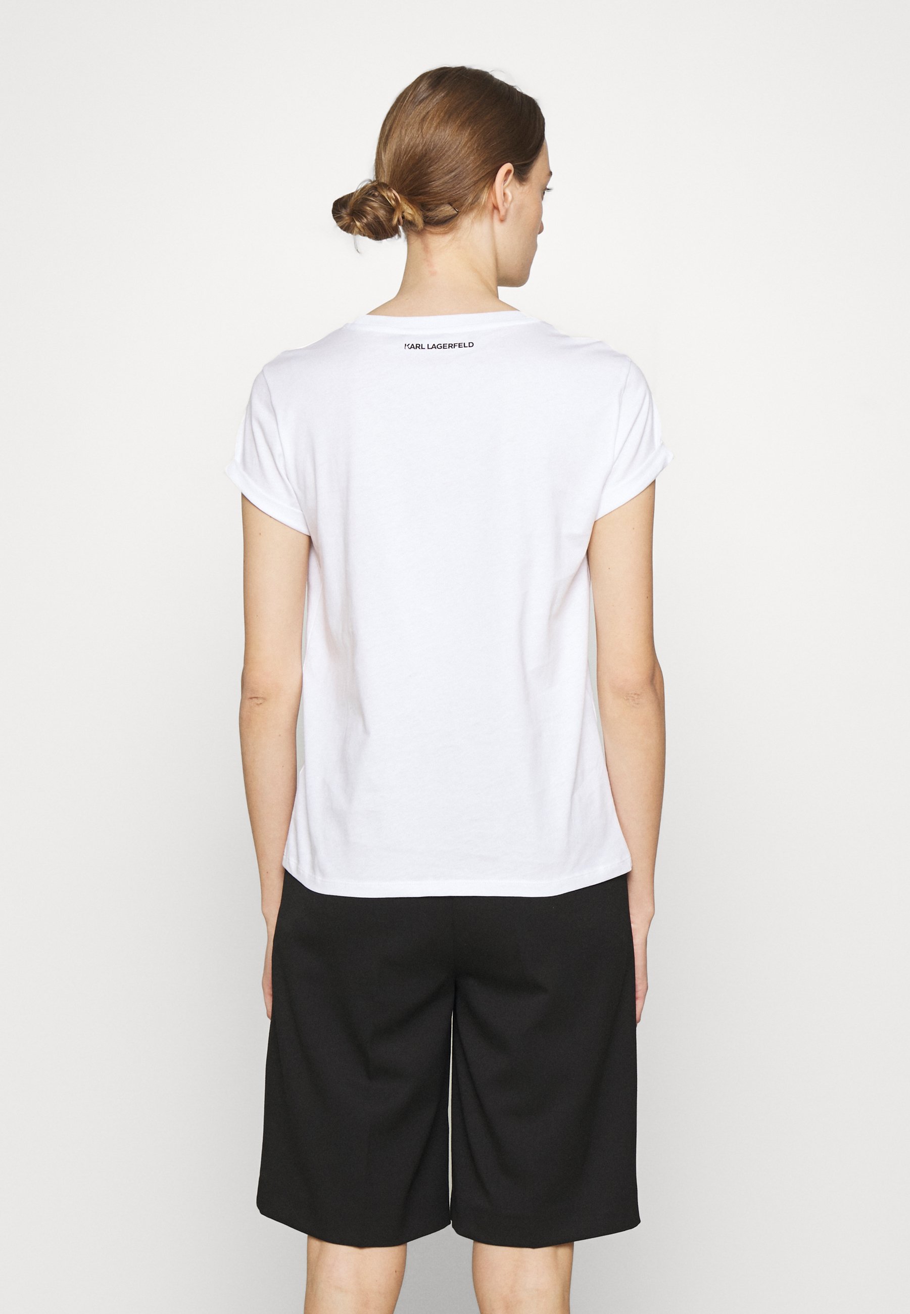 Damen IKONIK KARL POCKET TEE - T-Shirt print Damen IKONIK KARL POCKET TEE - T-Shirt print