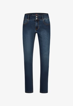 Buena Vista, BUENA VISTA - DAMEN 5-POCKET JEANS, TUMMYLESS (B5644-888) - Jeans Skinny Fit - blue